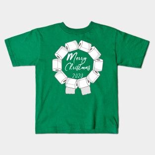 Merry Quarentine Christmas, hoard the TP Kids T-Shirt